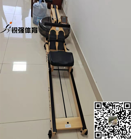 淄博某小区业主在谈球吧选购的划船机